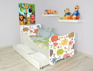 Dečiji Krevet 160X80Cm Happy Kitty + Fioka Small Elephant 74000 F