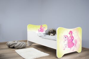 Dečiji Krevet 140X70Cm Happy Kitty Pony 7560