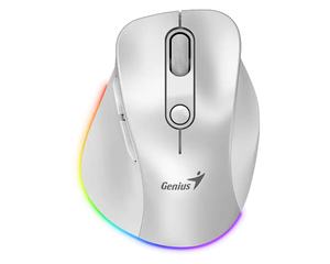 Miš GENIUS Ergo 9000S Pro Pearl White USB Bežični beli