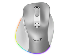 Miš GENIUS Ergo 9000S Pro Silver USB Bežični sivi