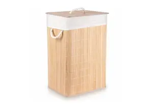 Vilde 569693 - Korpa za veš 70L, bambus