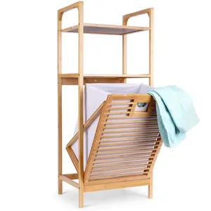 Vilde - Bathroom Solutions  569633 - Kupatilska polica sa korpom za veš