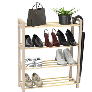 Fixwood Cipelarnik drveni - 4 police FIX-2041-1