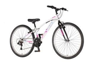 Bicikl venssini arcadia 26" belo roze