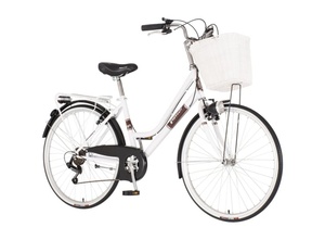 Bicikl visitor fashion latte 26x1.3/8" beli