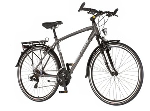 Bicikl visitor terra man 28" sivi