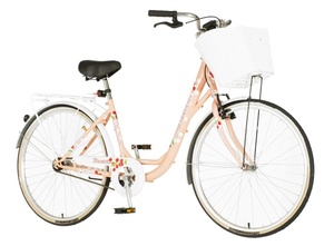 Bicikl venssini diamante 26x1.3/8" roze beli