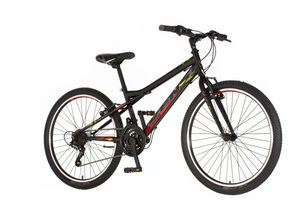 Bicikl venssini parma 24" crno crveni