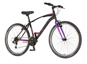 Bicikl venssini arcadia 26" crno ljubičasti