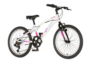 Bicikl venssini arcadia 20" belo roze