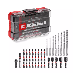 Einhell Set impaktor bitova i burgija+ M-Case 39 kom