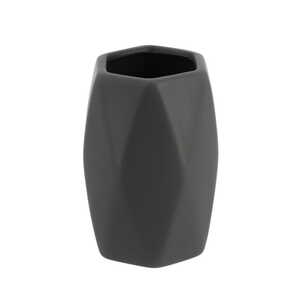 Tendance casa za cetkice dijamant 11,5x7,5cm  keramika tamno siva