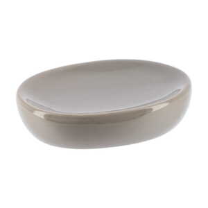 Tendance posuda za sapun dolomit 12,5x9,5x3 cm keramika sivo smedja