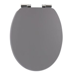 Tendance wc daska mdf sa metalnim okovima soft close 37,5x46 cm siva