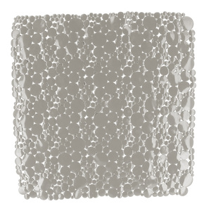 Tendance guma za kadu bubbles 50x50cm pvc sivo smedja