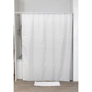 Tendance zavesa za kadu 180x200cm/12 pp kukica poliester bela