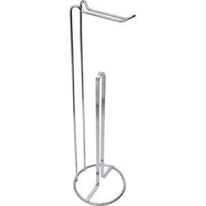 Tendance drzac toalet papira samostojeci 15x15x54 cm metal hrom