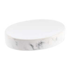 Tendance posuda za sapun marbre 13x8,5x3 cm keramika bela