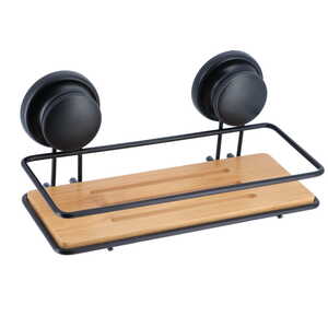 Tendance vakum polica 25x12,5x10cm bambus/metal