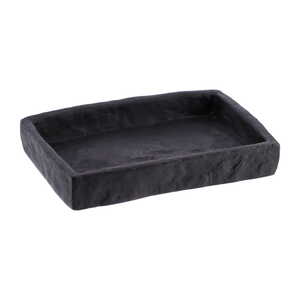 Tendance posuda za sapun 2x13x9 cm poliresin crna