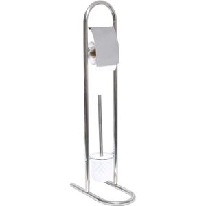 Tendance drzac toalet papira i wc cetke 17,5x29,5x80 cm nerdajuceg celika hrom