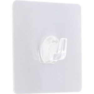 Tendance kukica samolepljiva 8 x 2 x 8 ps/pvc bela