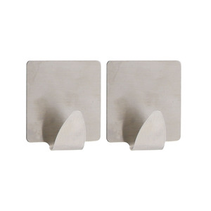 Tendance set 2 četvrtaste kukice 3m 3,5 x 1,7 x 3,8 metal hrom