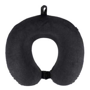 Tendance jastuk za putovanje 10x30,5x29 memorijska pena crna