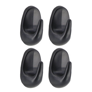 Tendance set 4 kukice 3m 2,8 x 1,8 x 4,5 plasticna crna