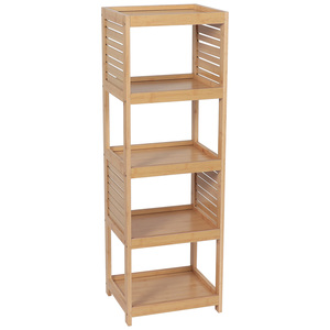 Tendance kupatilski ormarić sa 5 polica trinidad 37x30x109cm mdf bamboo