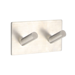 Tendance zidni četvrtasti čiviluk sa 2 kukice 3m 9 x 3 x 4,5 metal hrom