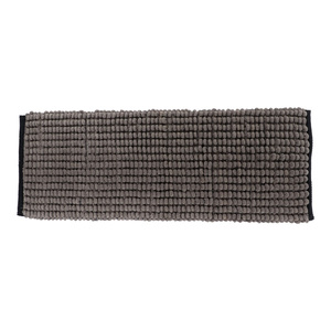 Tendance tepih za kupatilo 45x120 cm pamuk/poliester  siva/crna