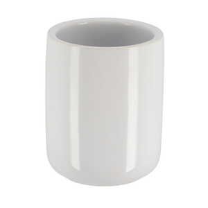 Tendance caša za četkice dolomit 10,7x8,3cm keramika bela