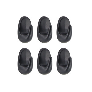 Tendance set 6 kukica 3m 2,7 x 1,8 x 2,5 plasticna crna