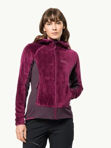 Ženski polar ROTWAND HOODED FZ