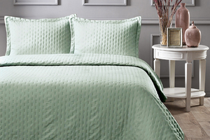 Dekordom Prekrivač trattino 200x220 - mint