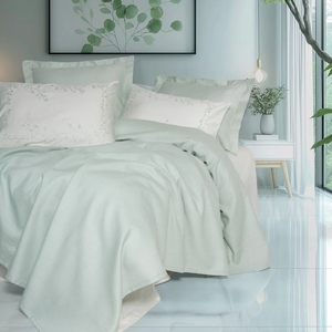 Posteljina cb set serenity bamboo saten sa prekrivačem - brisa