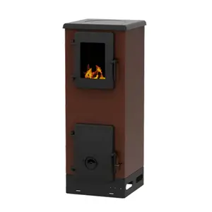 Alfa Plam peć na čvrsto gorivo Vulkan S ECO, braon