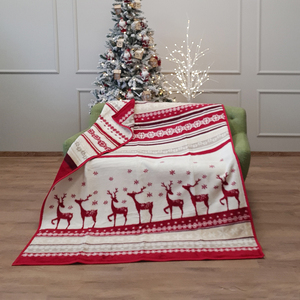 Dekordom Ćebe acrylic plus 150x200 - irvasi crveni 20149a