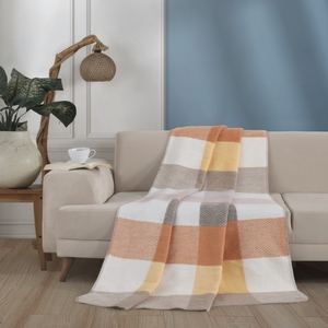 Dekordom Ćebe acrylic plus 150x200 - 24106-a - orange square