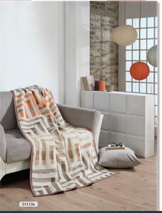 Dekordom Ćebe eco blanket 150x200 - 21132c - beige orange