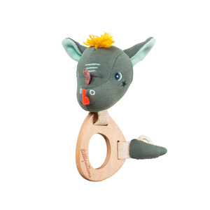 Lilliputiens Džoi, drvena zvečka eco 83340