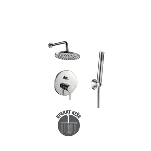 Aquabi Ugradni set tuša Rain Okrugli