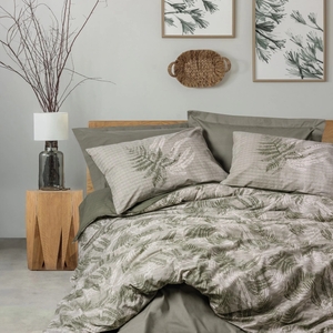 Dekordom Posteljina cb ranforce single 140x200 - dual - frond