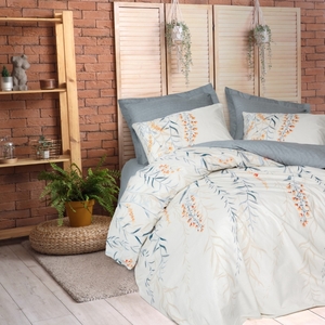 Dekordom Posteljina cb ranforce double - mode line - hiedra