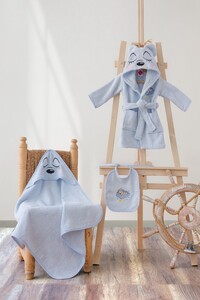 Dekordom Bade mantil set cb baby bathroom set - bear