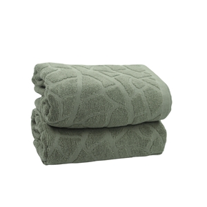 Dekordom Peškir stone 70x140 - dark green