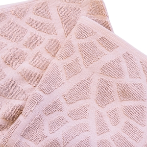 Dekordom Peškir stone 50x90 - pudra