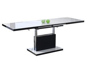 Multifunkcionalni Sto Aston Glossy Beli 1657