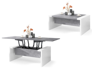 Multifunkcionalni Sto Space Belo-Sivi 1638